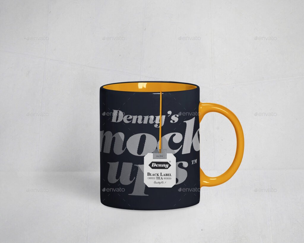 Denny's Coffee Mug Mockup PSD