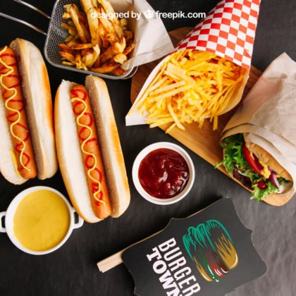 Download Fast Food Mockup | 32+ Best Fast Food Branding Mockup PSD ...