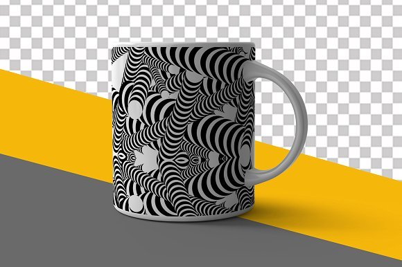 Editable PSD Coffee Mug Template