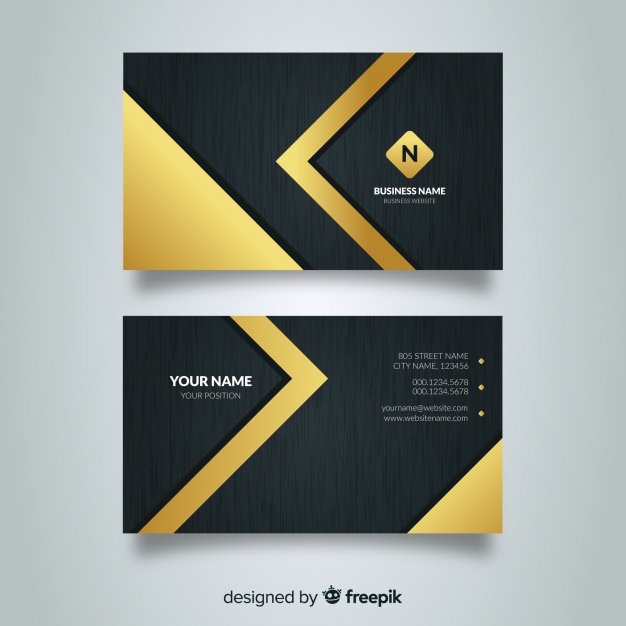 Elegant Design Business Card Mockup