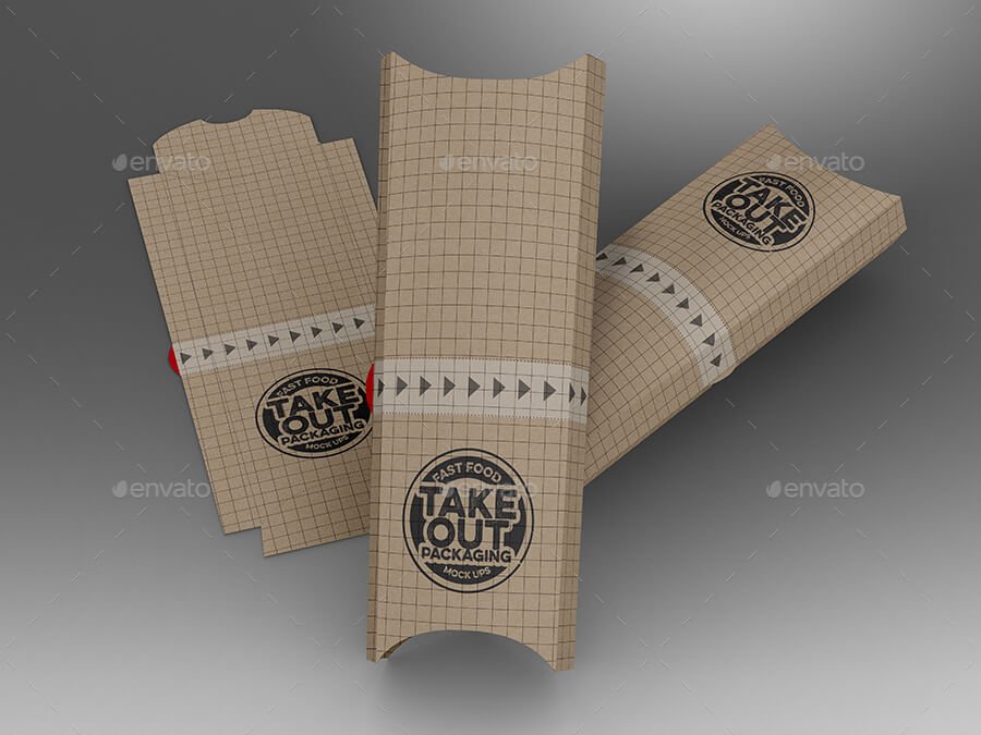 Fast Food Boxes Vol.12: Take Out Packaging Mock Ups