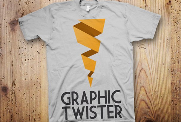 Flat Best Graphics T-shirt PSD template