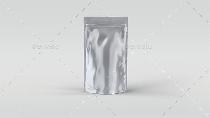 Foil Bag Mock-up Pack