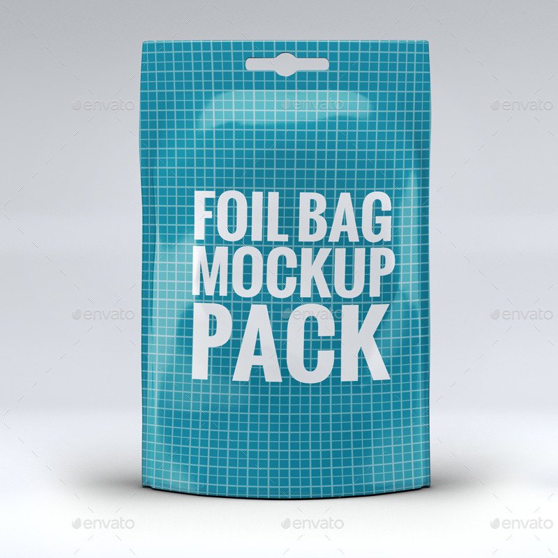Foil Bag Pack Mock-up