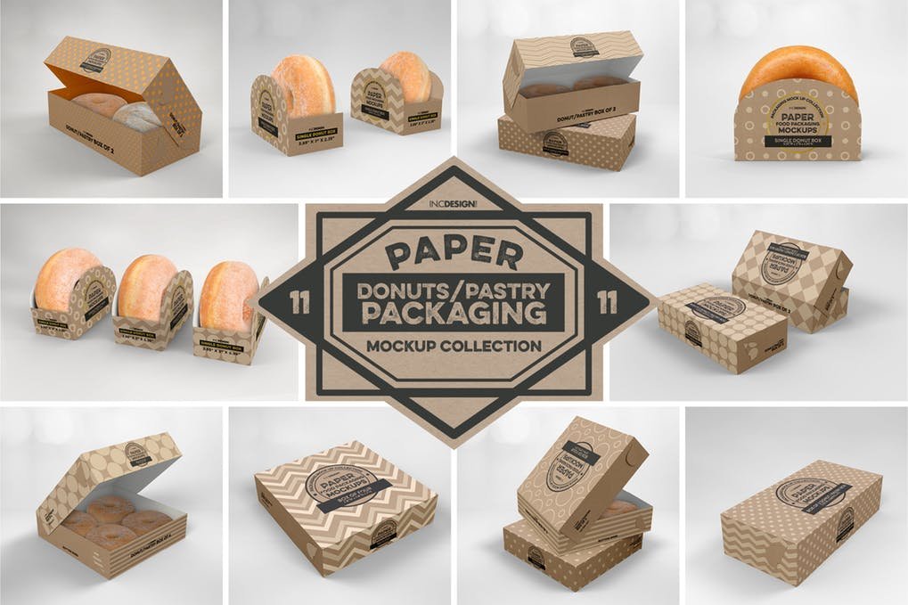 30+ Delicious Burger Box Mockup PSD Templates Design