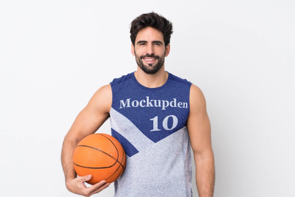 Free Basketball Uniform Mockup PSD Template