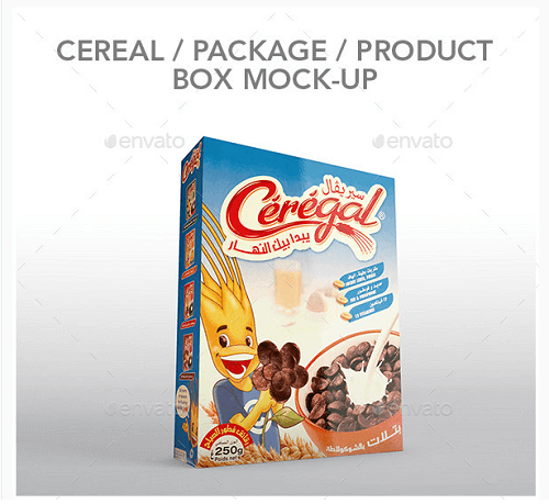 Download 22 Best Free Cereal Box Mockup Psd Template For Packaging