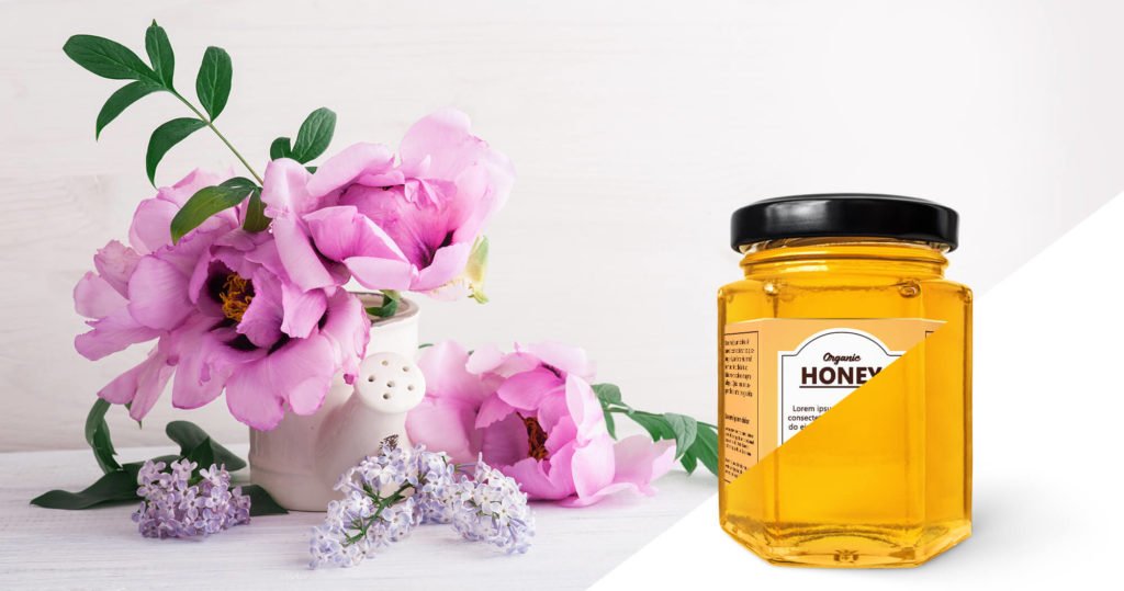 Download Free Honey Jar Mockup PSD Template | Mockupden Exclusive