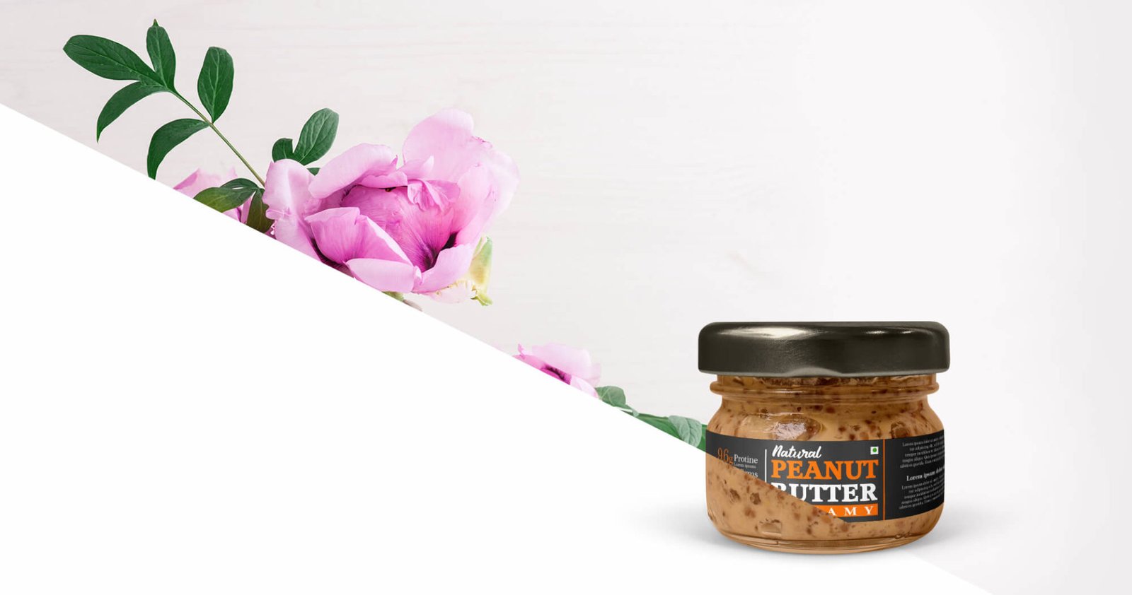 Download Free Peanut Butter Jar Mockup PSD Template| Mockupden ...