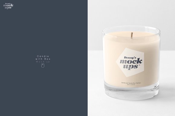 Gift Candle PSD: