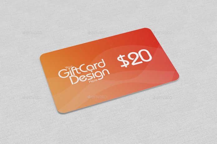 30+ Free Gift Card Mockup PSD, AI & EPS Templates