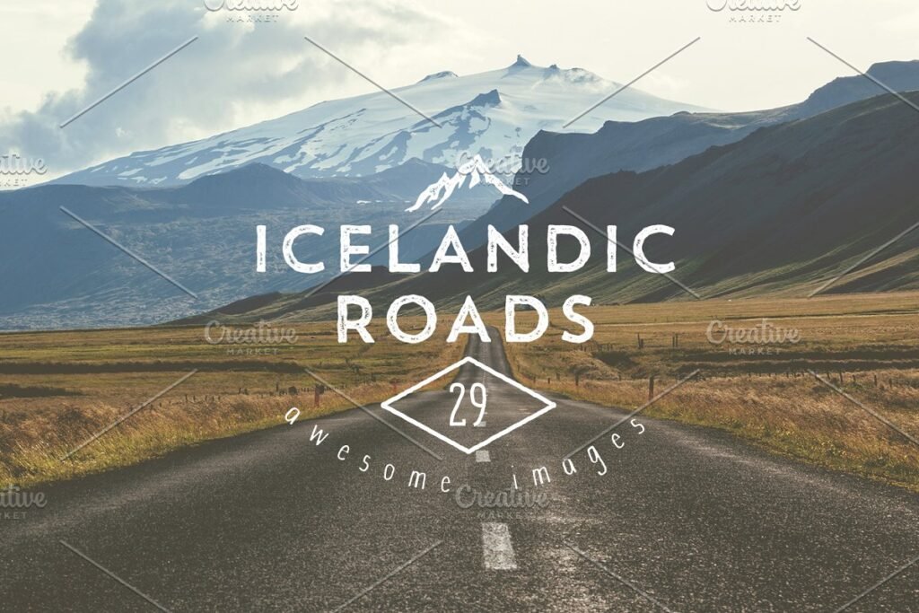 Ice Land Road PSD