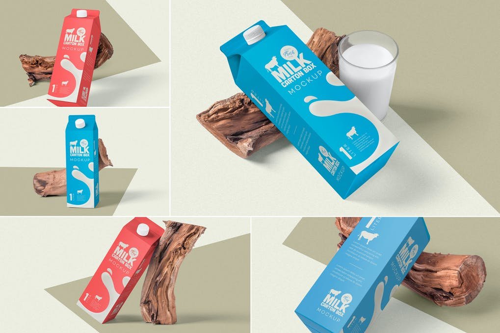 Download 40+ Free Packaging Mockup Scene Demo in PSD and Vector