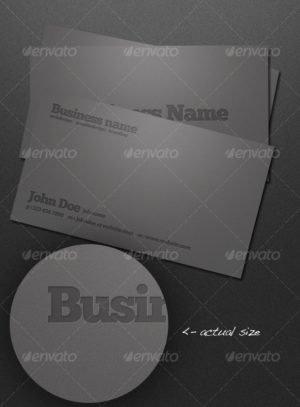 Download 33+ Best Free Letterpress Business Card Mockup PSD, Vector