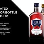 Liquor Bottle Mockup