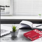 Free Mailing Box PSD Mockup Template