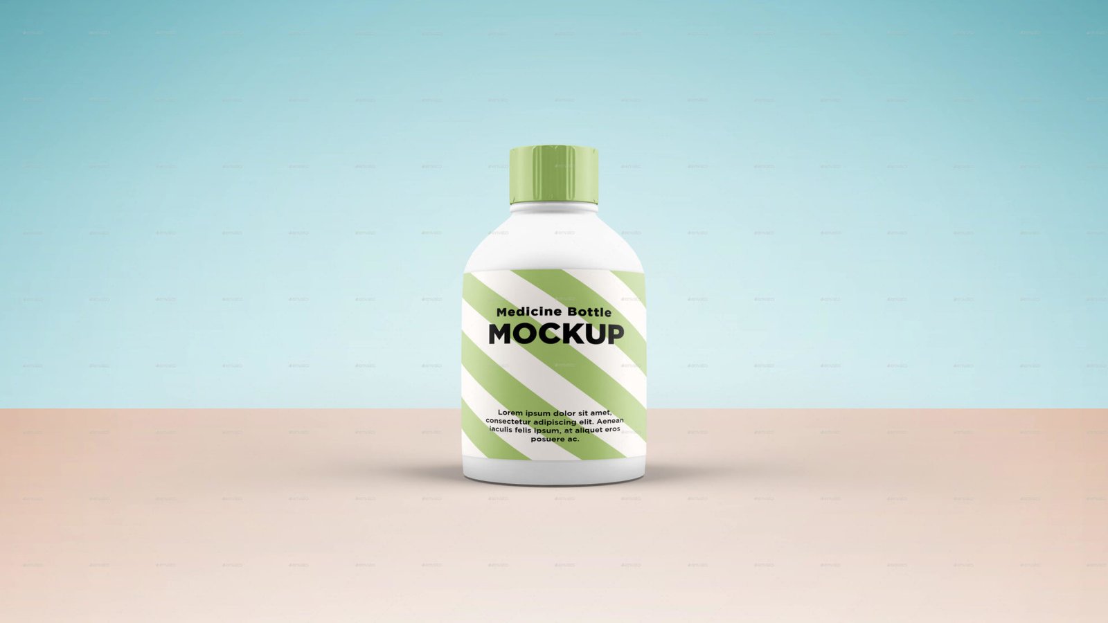 30+ Best Free Medicine Bottle Mockupe PSD, Packaging Template