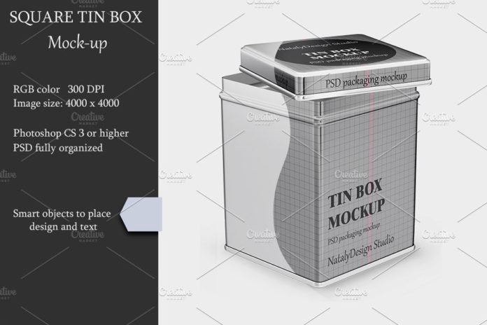 Download 25+ Free Creative Tin Box Mockup PSD Template - Mockup Den