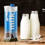 Free Milk Box Mockup PSD Template