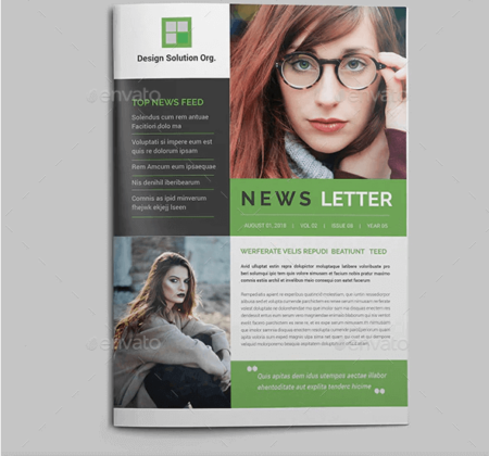 Download 33+New Free Newsletter Mockup Design Concept of 2020