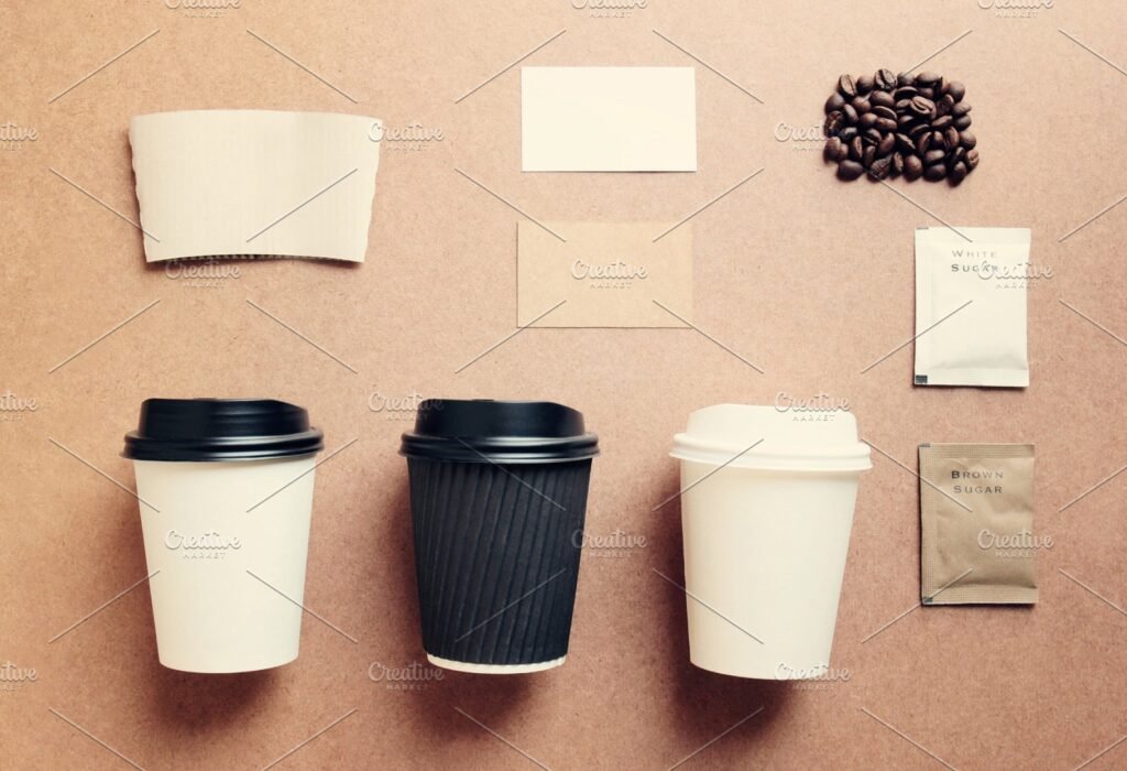 Nuchylee Coffee Branding And Identity Mockup Set