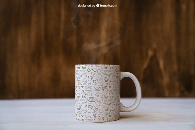PSD Hot coffee Cup