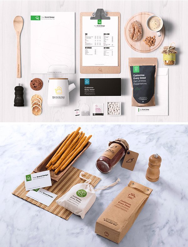 Packaging and Identity Mockup