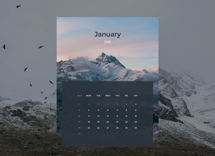 Photorealistic Desk Calendar Vector Design
