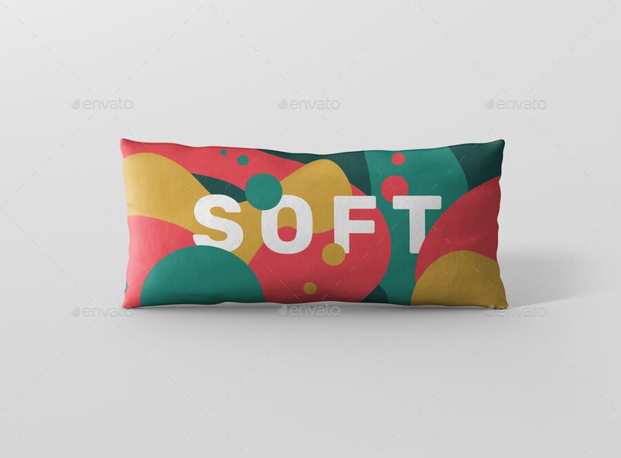 Pillow Mockup - Long Rectangle