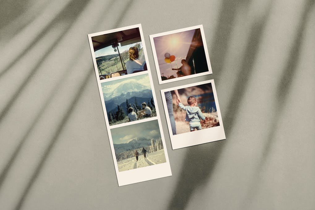 Download 32 Best Free Polaroid Mockup Psd Templates For Inspiration