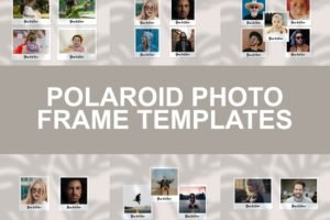 32+ Best Free Polaroid Mockup PSD Templates for Inspiration