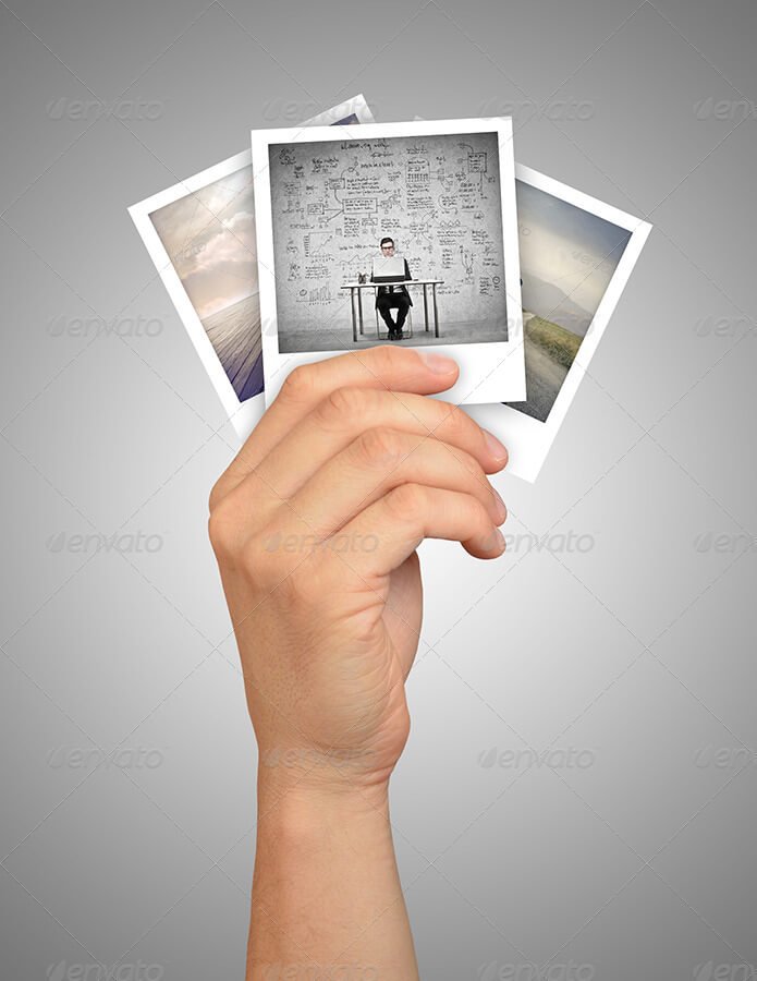 Download 32 Best Free Polaroid Mockup Psd Templates For Inspiration