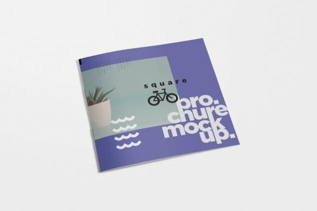 27+ Attractive Free Square Booklet Mockup PSD template