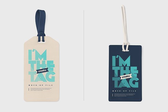 Set of Two Tag Designs