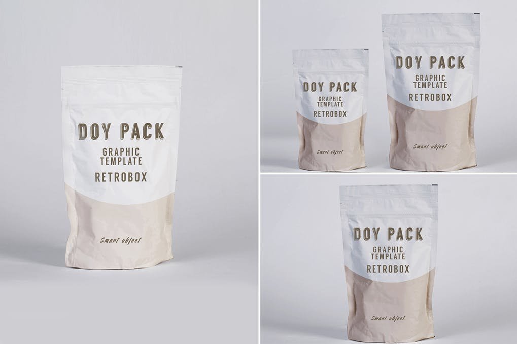 Simple Doypack Mockup: