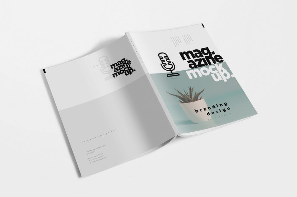 Smart Branding Magazine PSD Template