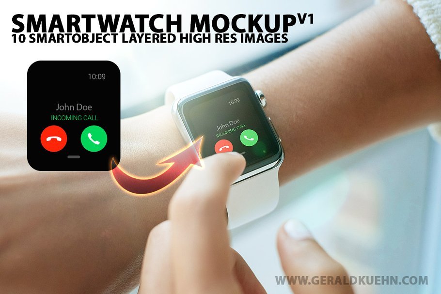 Smartwatch Mockups Bundle v1
