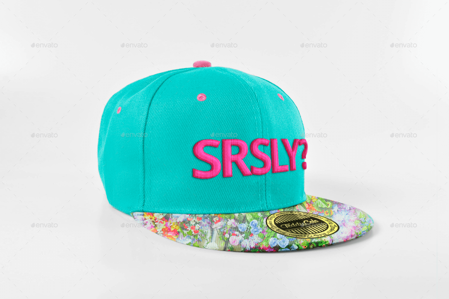 SnapBack Cap Mockup (3 angles)