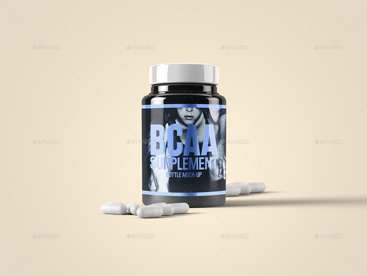 Supplement / Medicine Bottle Mock-Up