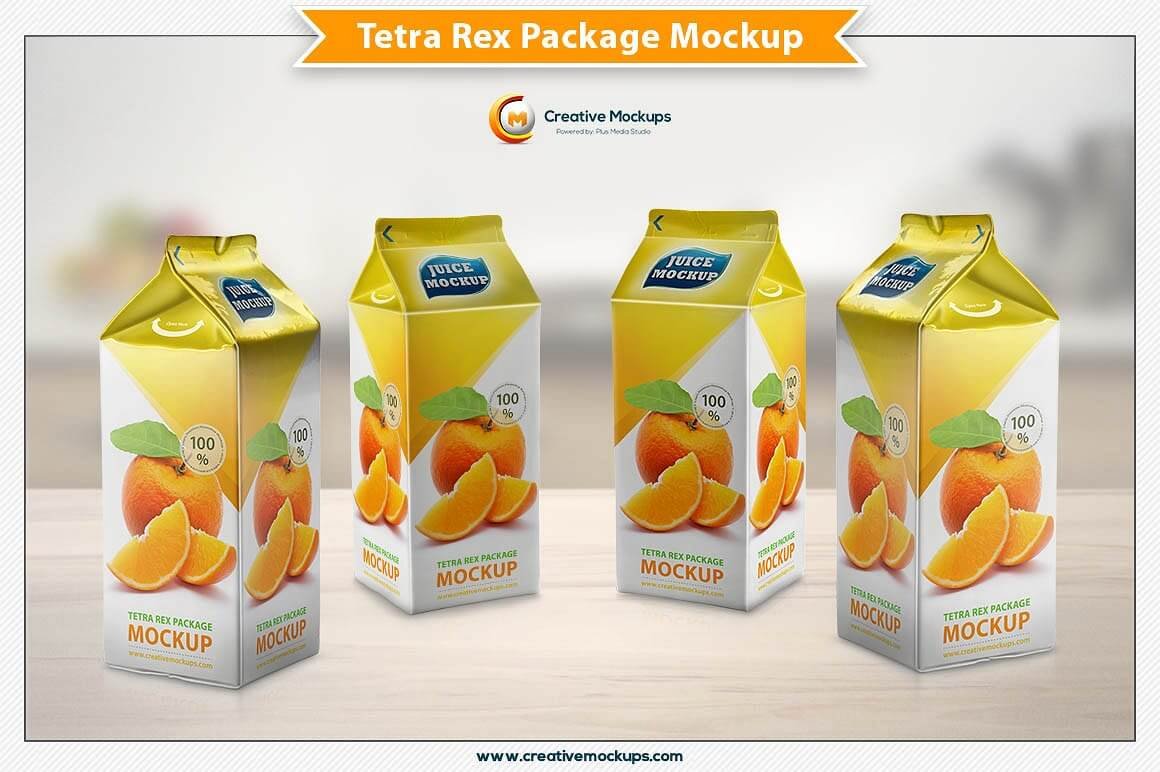 Tetra Rex Juice Box New Trendy Design Style