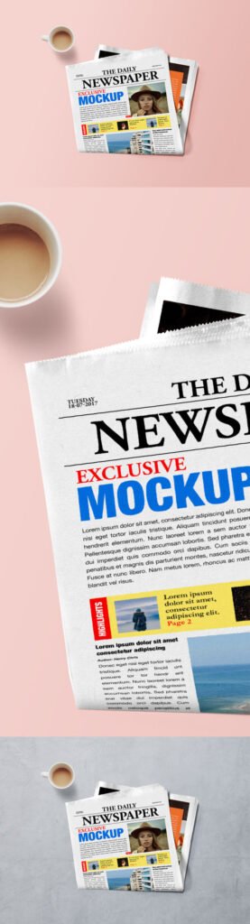 The Daily Newspaper PSD