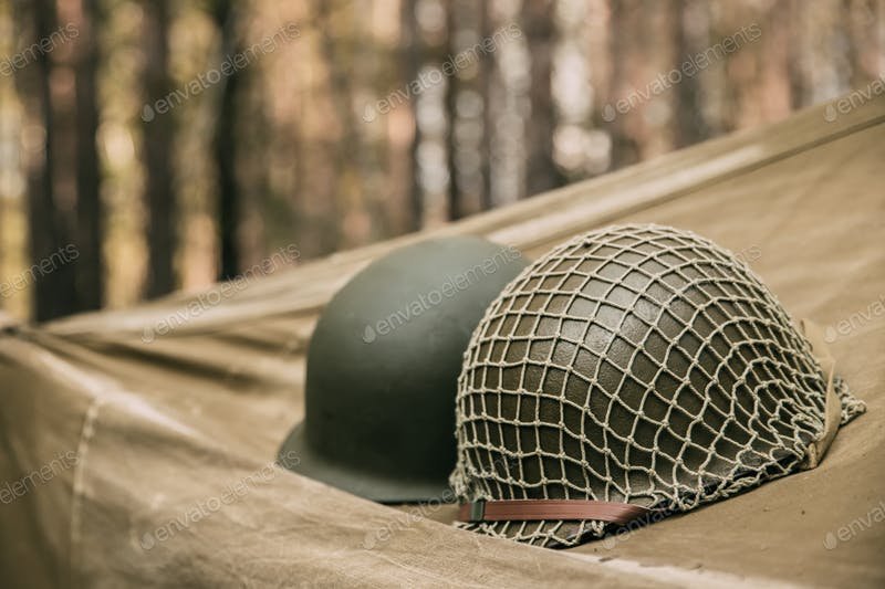 US Metal Helmet For Army Officer