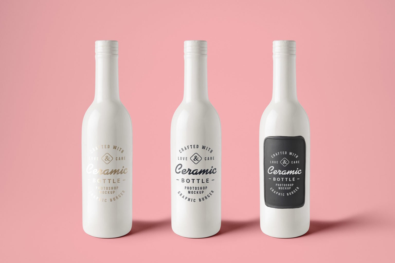 Bottle Label Mockup | 35+ Creative PSD, Vector Template for New Design