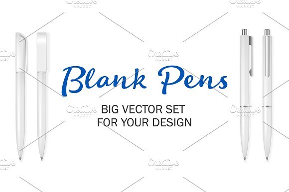 White Color Pen PDS Design