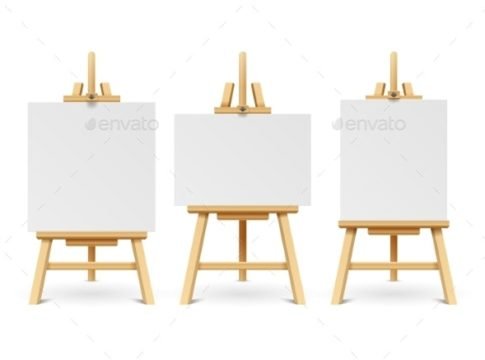 32+ Free Easel Mockup PSD & Vector Design Template