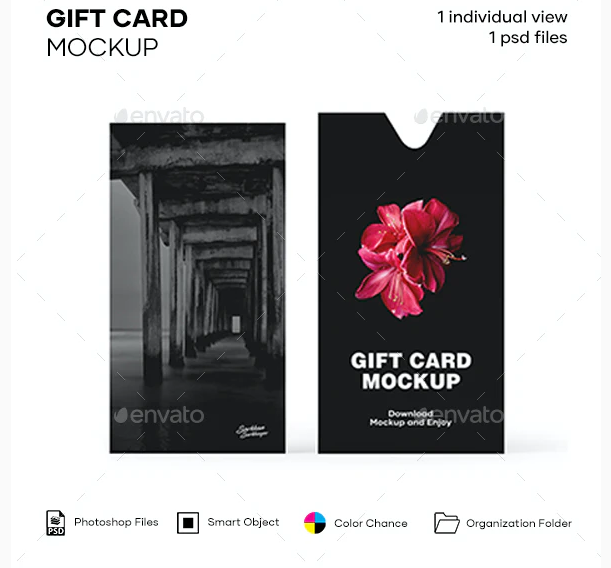 Gift Card Mockup