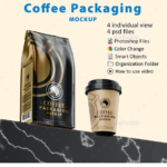 Coffee Packaging Mockup