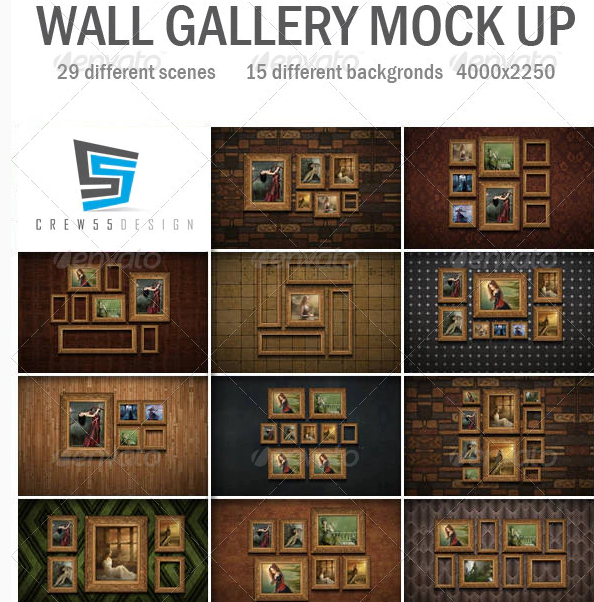 Wall Gallery Mock Up