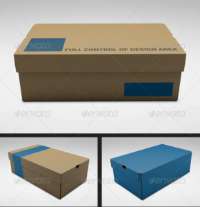 22+ Best Free Shoe Box Mockup Packaging Trending PSD