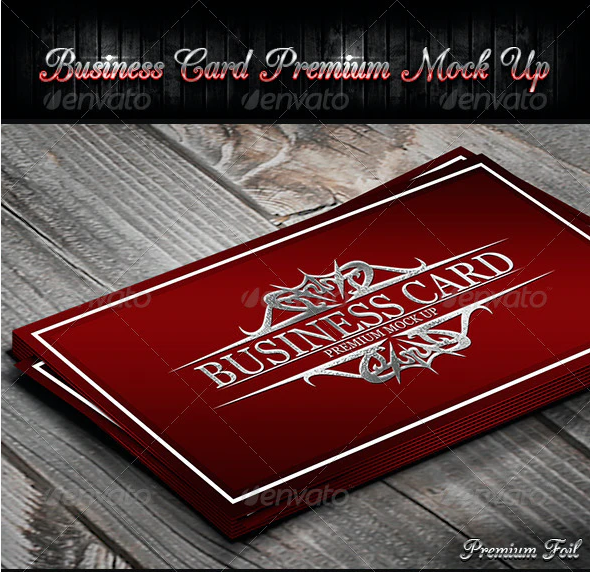 Business Card Premium Mock-Up